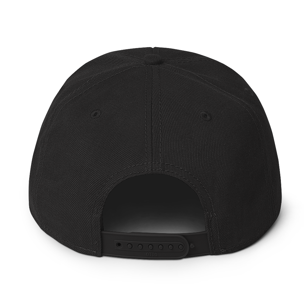 Black Snapback Hat