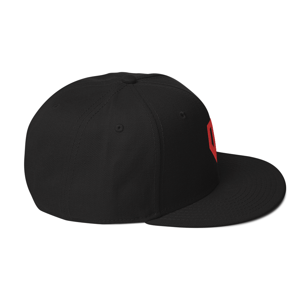 Black Snapback Hat
